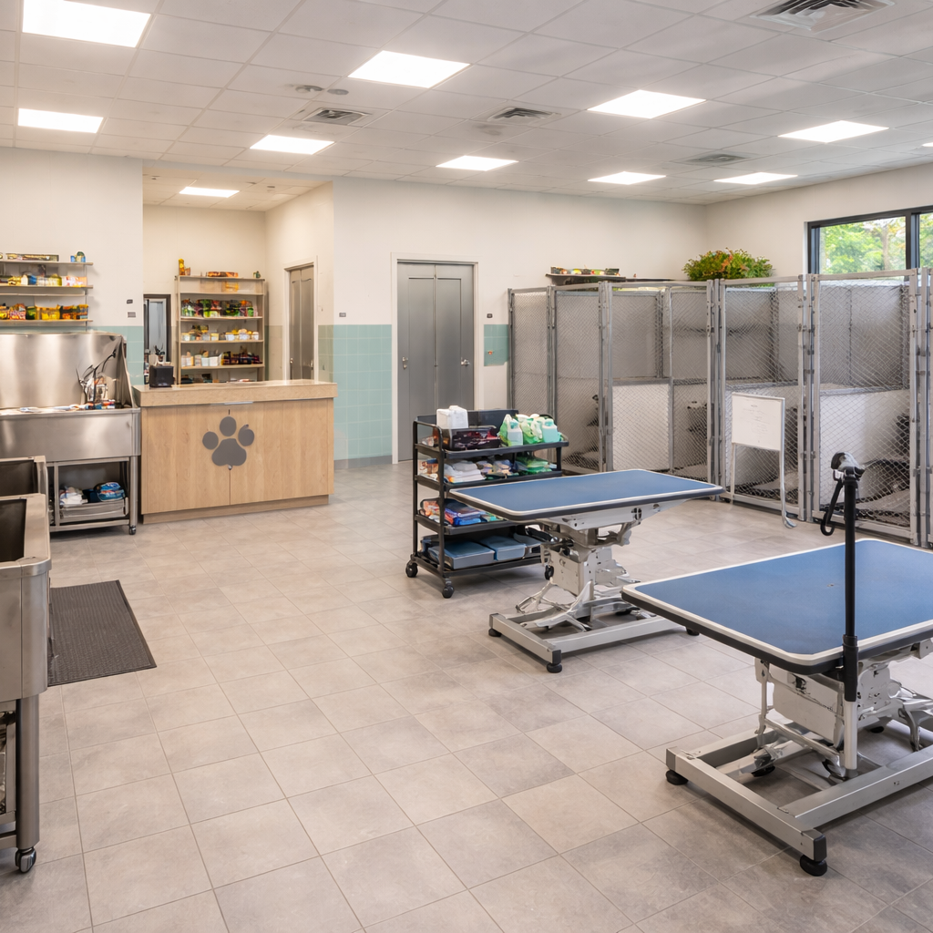 Brand New, Fully Built-Out Dog Grooming & Boarding Facility - Ready to Launch!