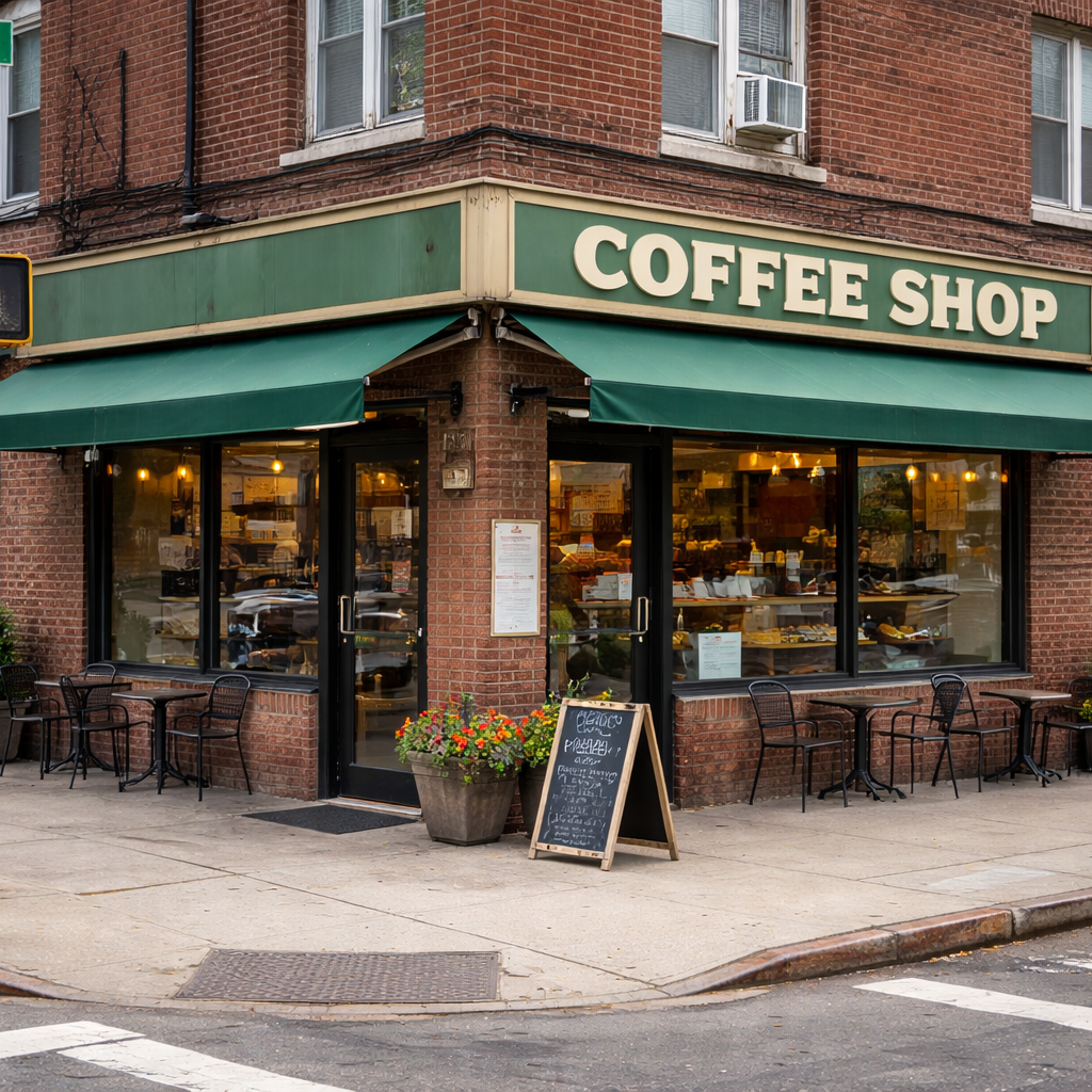 Corner Location Coffee Shop For Sale Established 22 Years