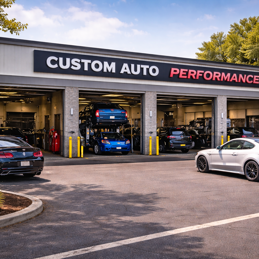 Custom Auto & Performance Shop For Sale