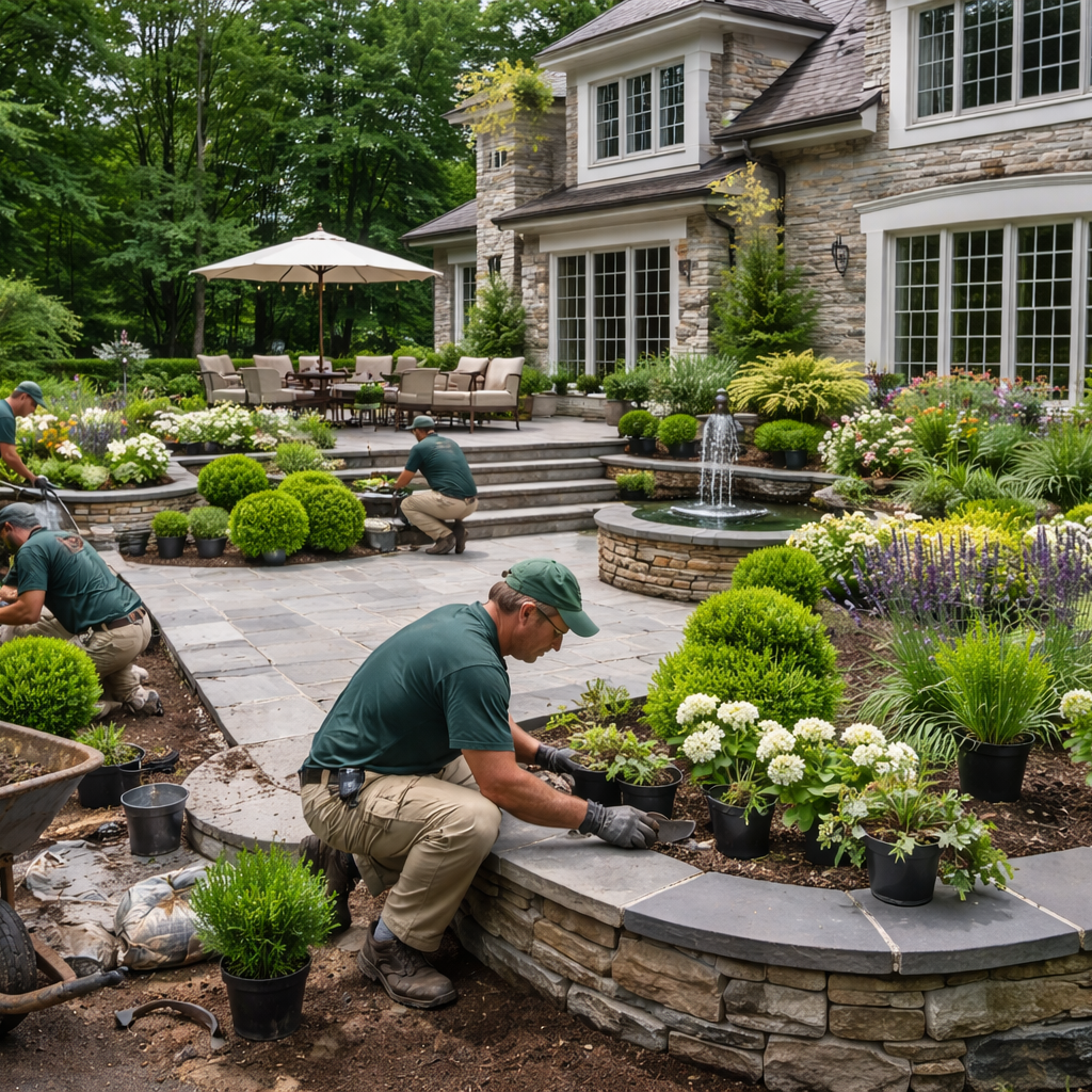High End Landscaping Design Company In Fairfield County, Connecticut