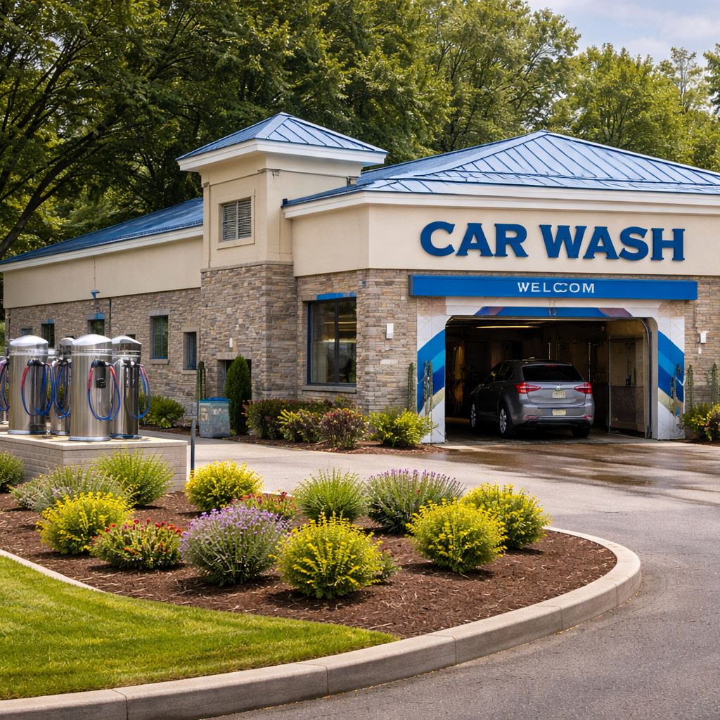 Indiana Car Wash & Lube Shop With Property Included For Sale