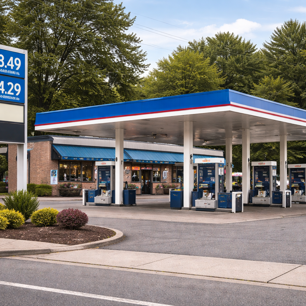 NJ Property with Gas station lease 211 w HANOVER