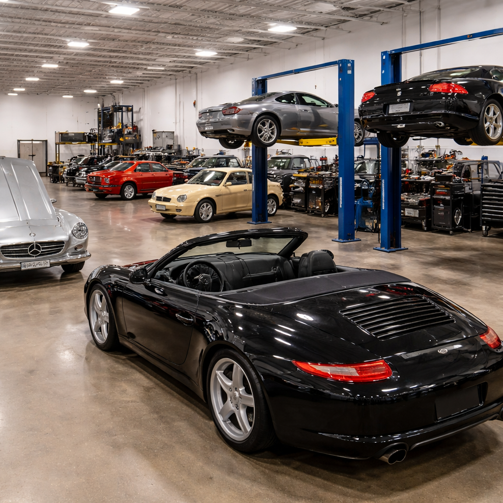 Profitable Luxury Auto Repair & Classic Car Restoration Shop With Affluent Clientele