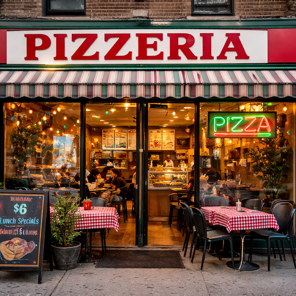 Queens Pizzeria In Lively Growing Area For Sale