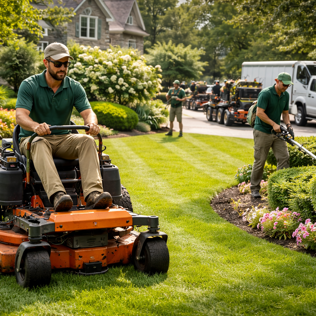 Reputable Landscaping Business With Recurring Accounts For Sale (1)