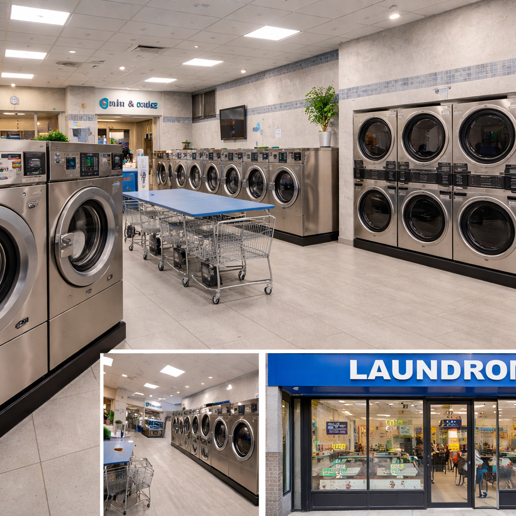 Thriving Absentee Run Manhattan Laundromat For Sale